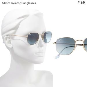 Ray Ban 51 mm Aviator